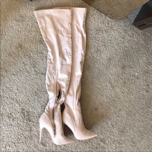 Thigh high boots size 10